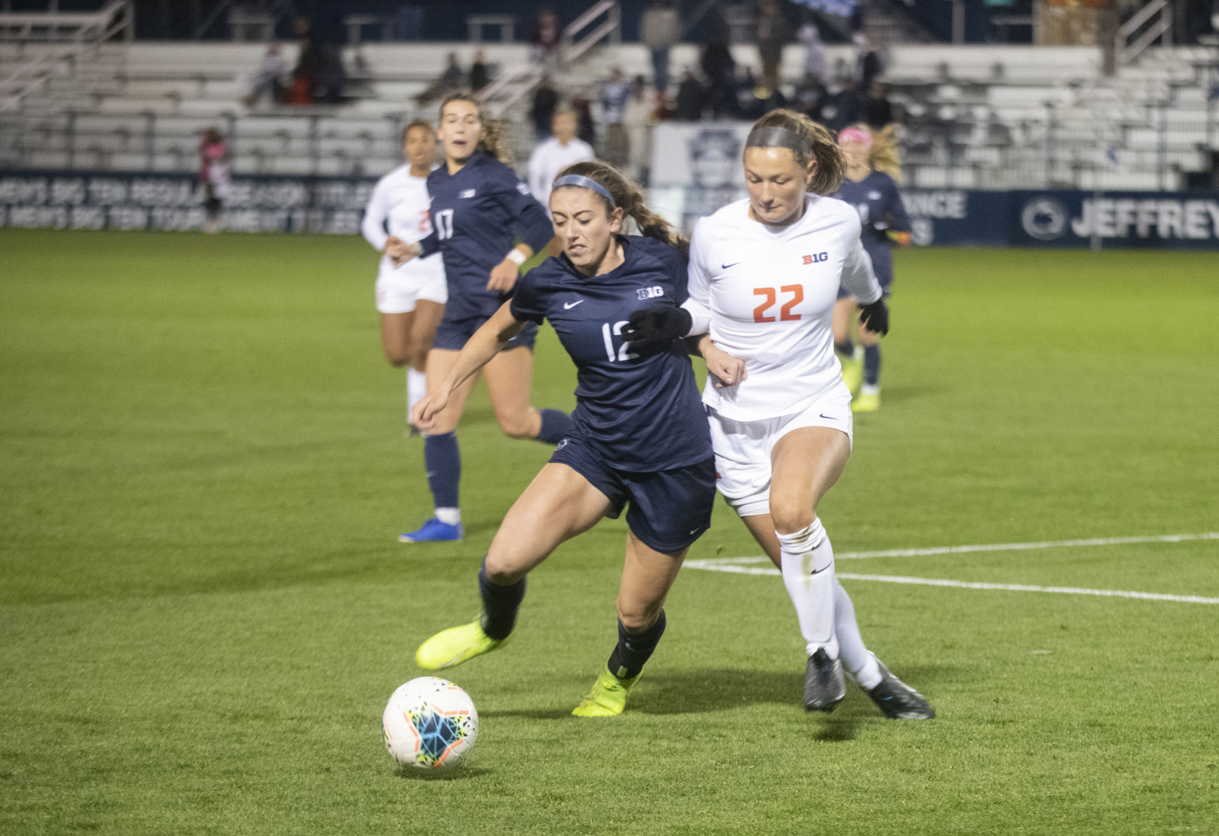 Women's Football vs. Illinois, Linnehan (12)